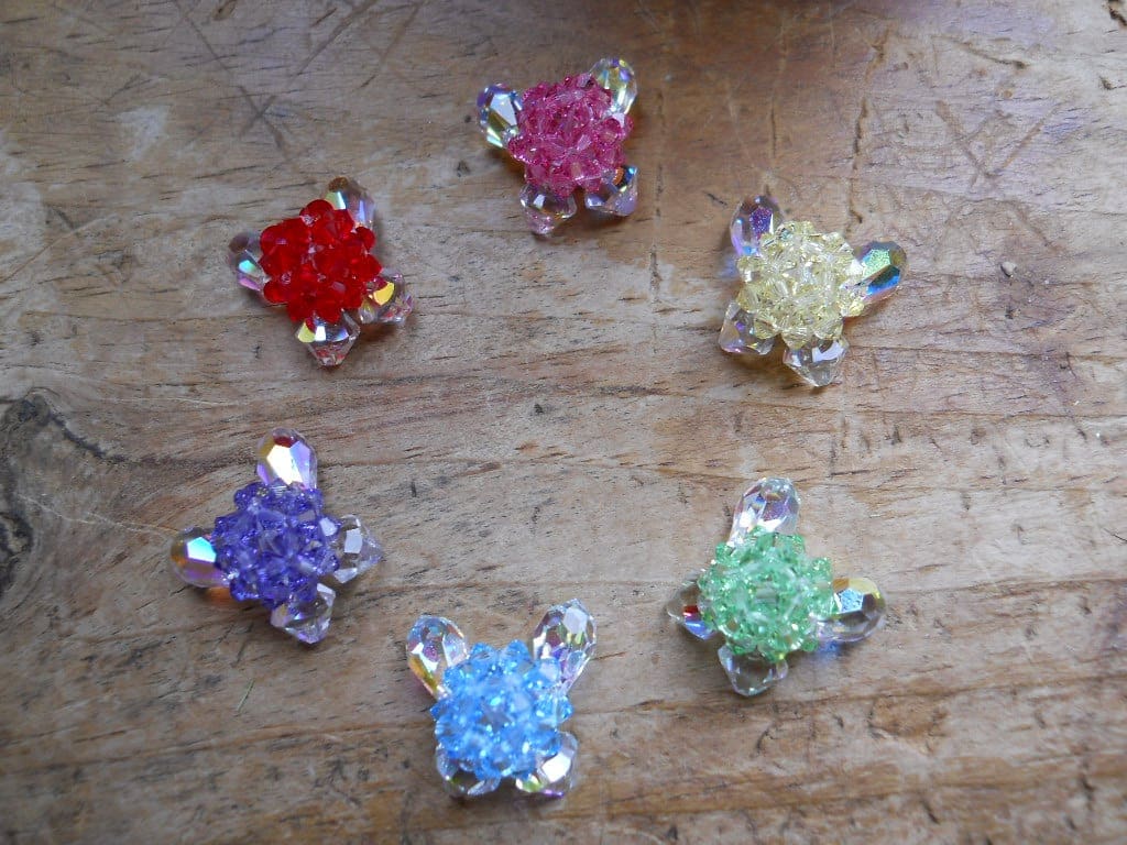 Crystal Fairy Beaded Bead Pendant