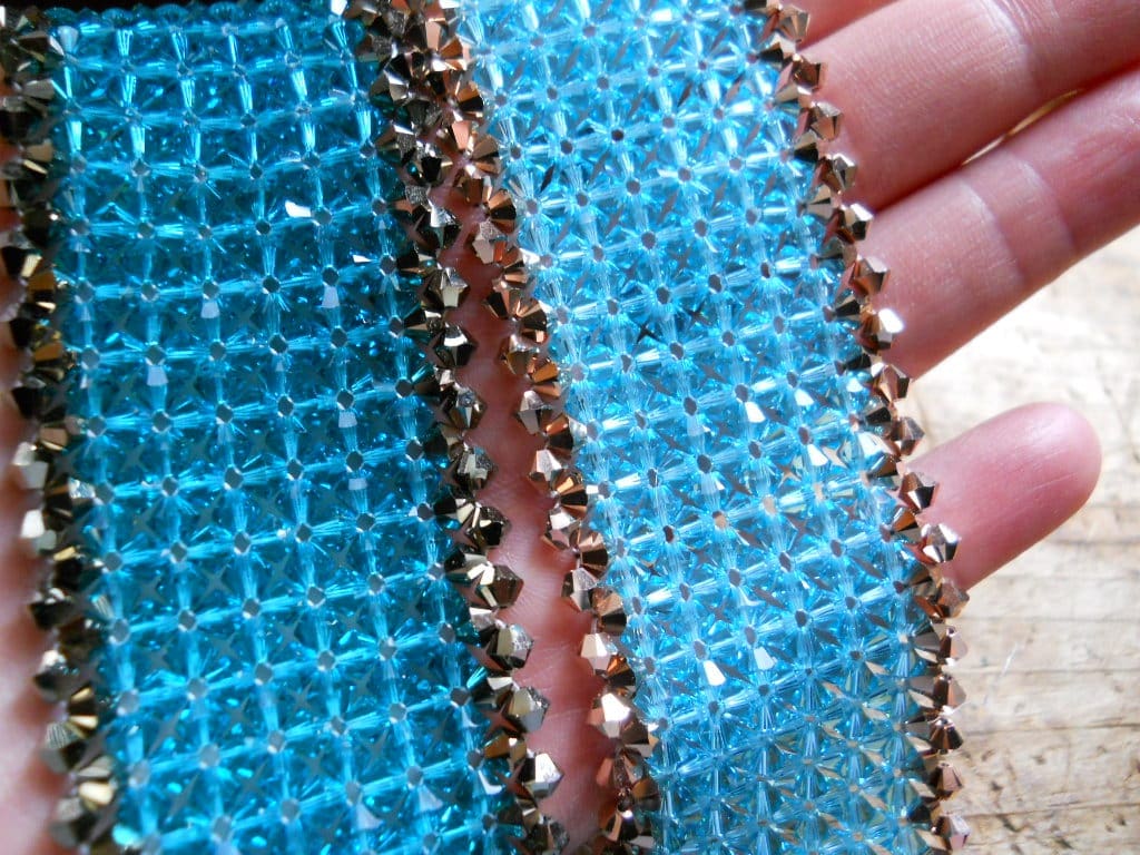 Banner Bracelet Flat Right Angle Weave Cuff - Image 3