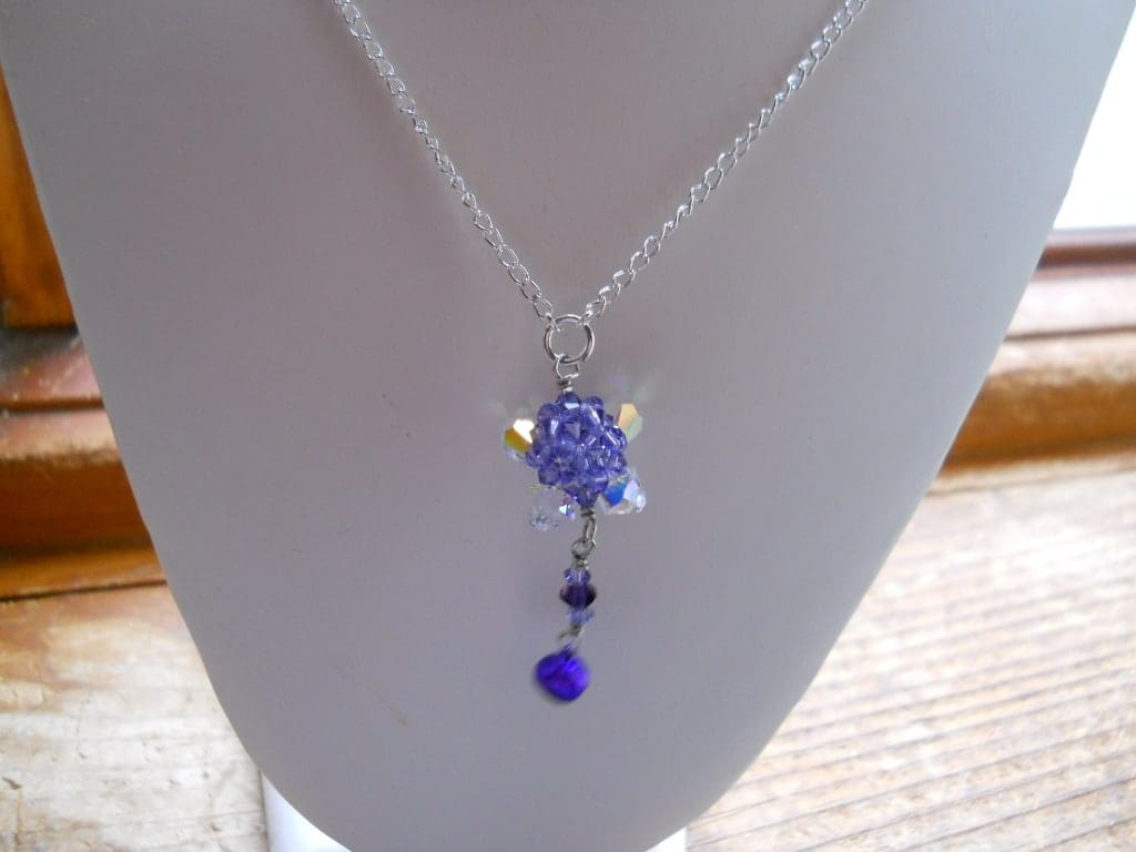 Crystal Fairy Beaded Bead Pendant - Image 5