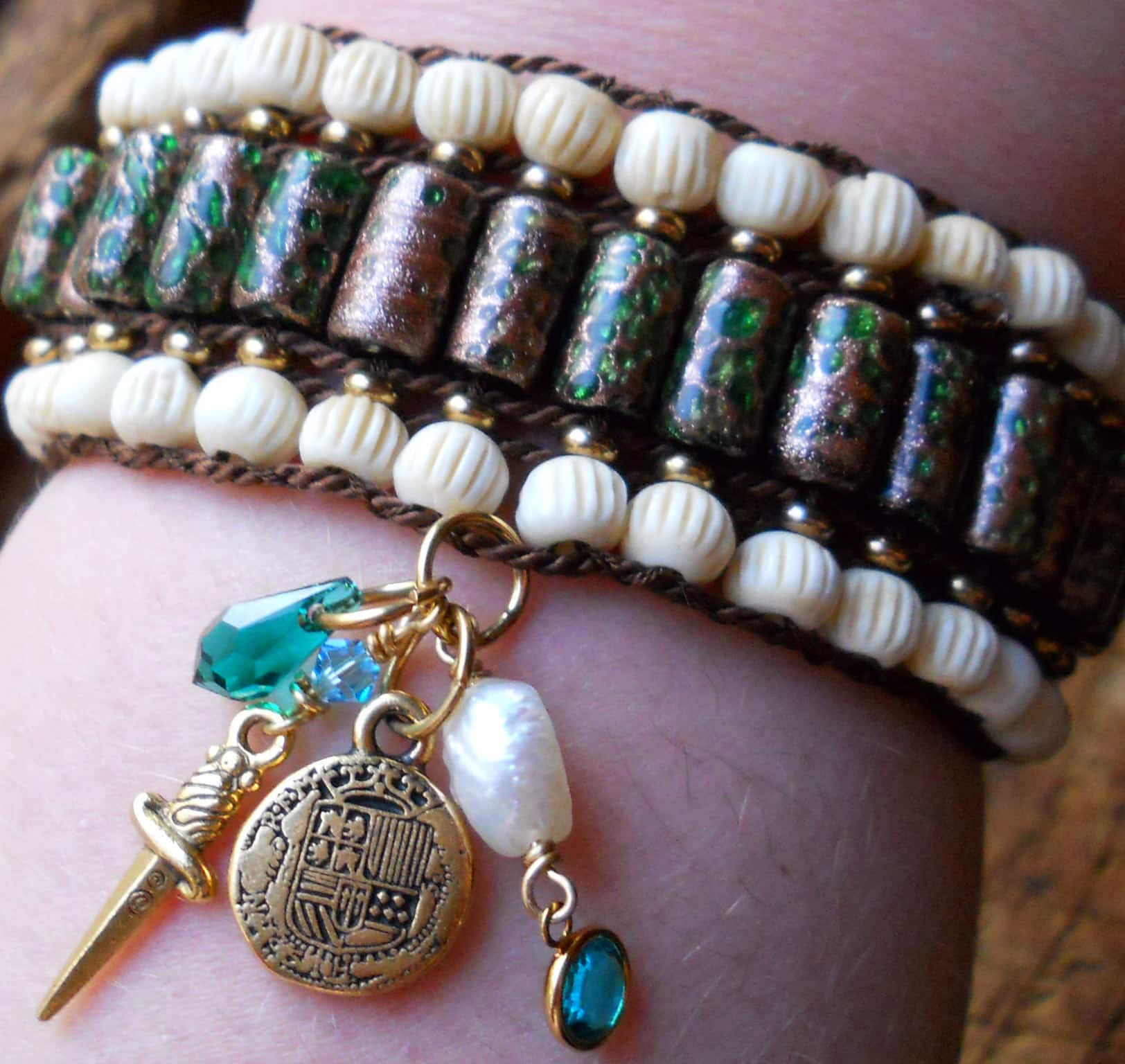 Silk Wrap Bracelet - Image 2