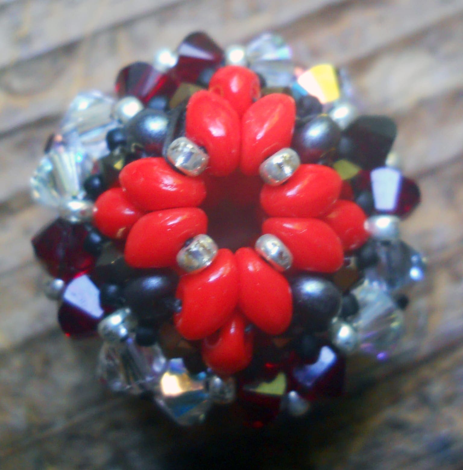 Cosmic Balls Beaded Bead - Image 5