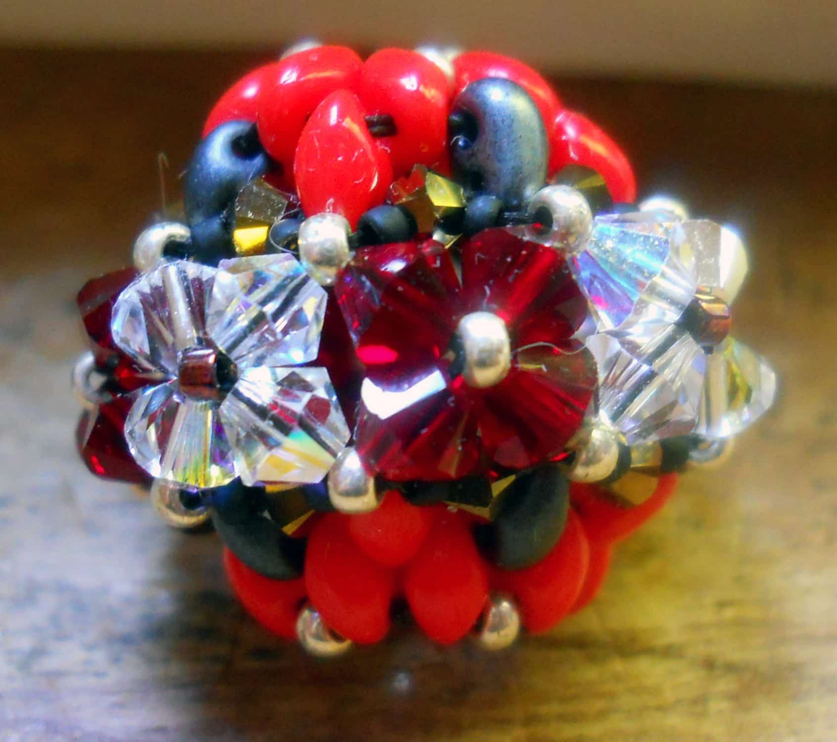 Cosmic Balls Beaded Bead - Image 4