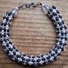 Pearl Plaid Beaded Rope