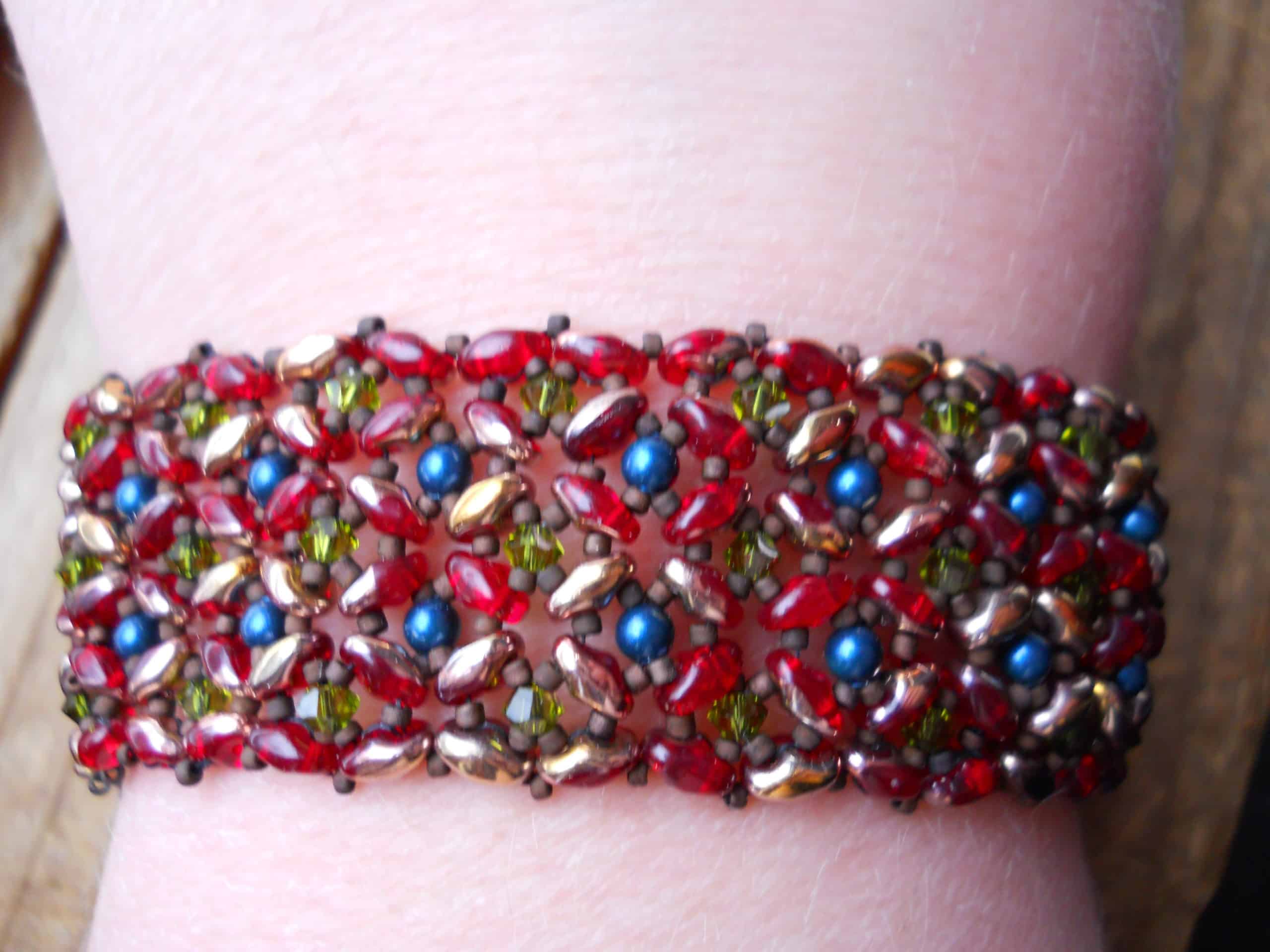 Tavern Windows Superduo Cuff Bracelet - Image 3