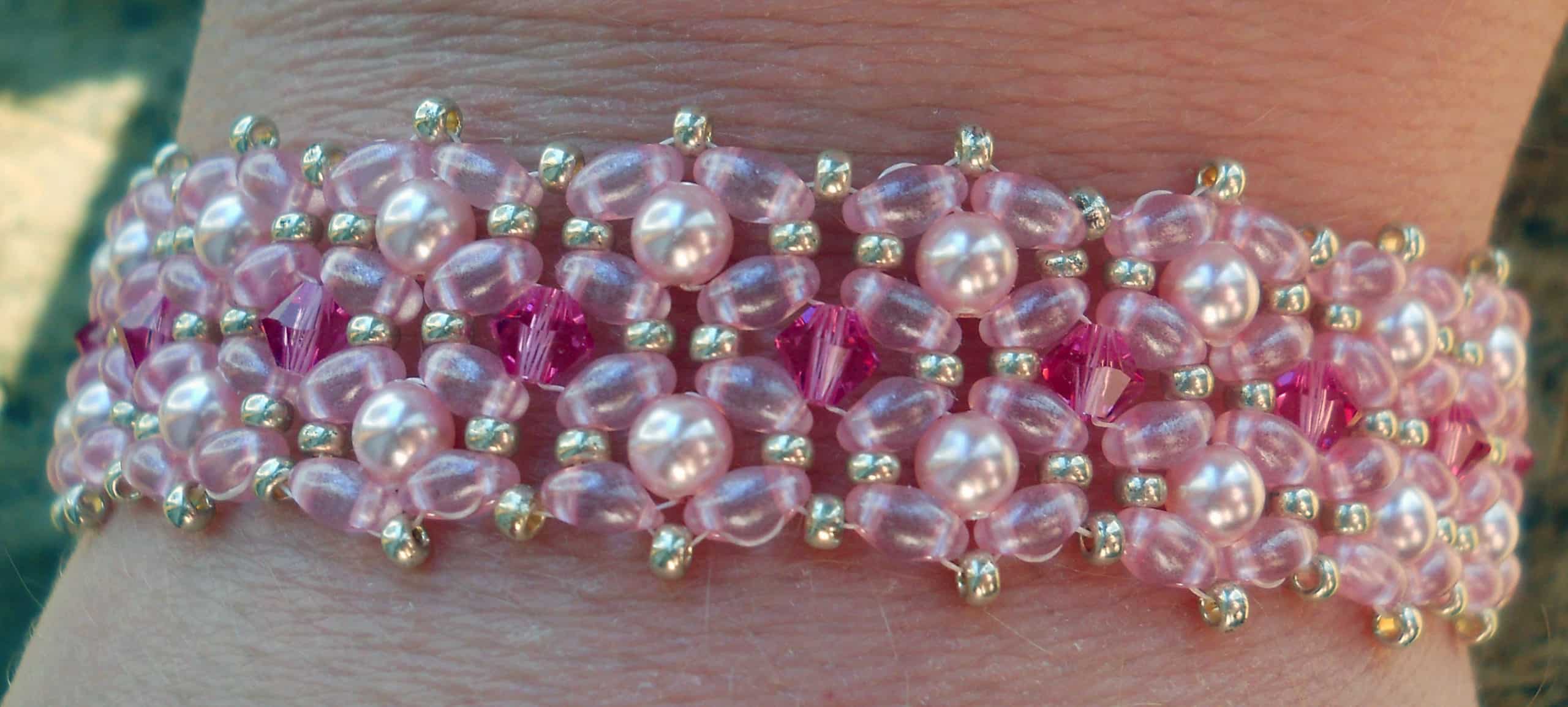 Tavern Windows Superduo Cuff Bracelet - Image 2