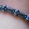 Power Nodes Channeled Herringbone Bracelet