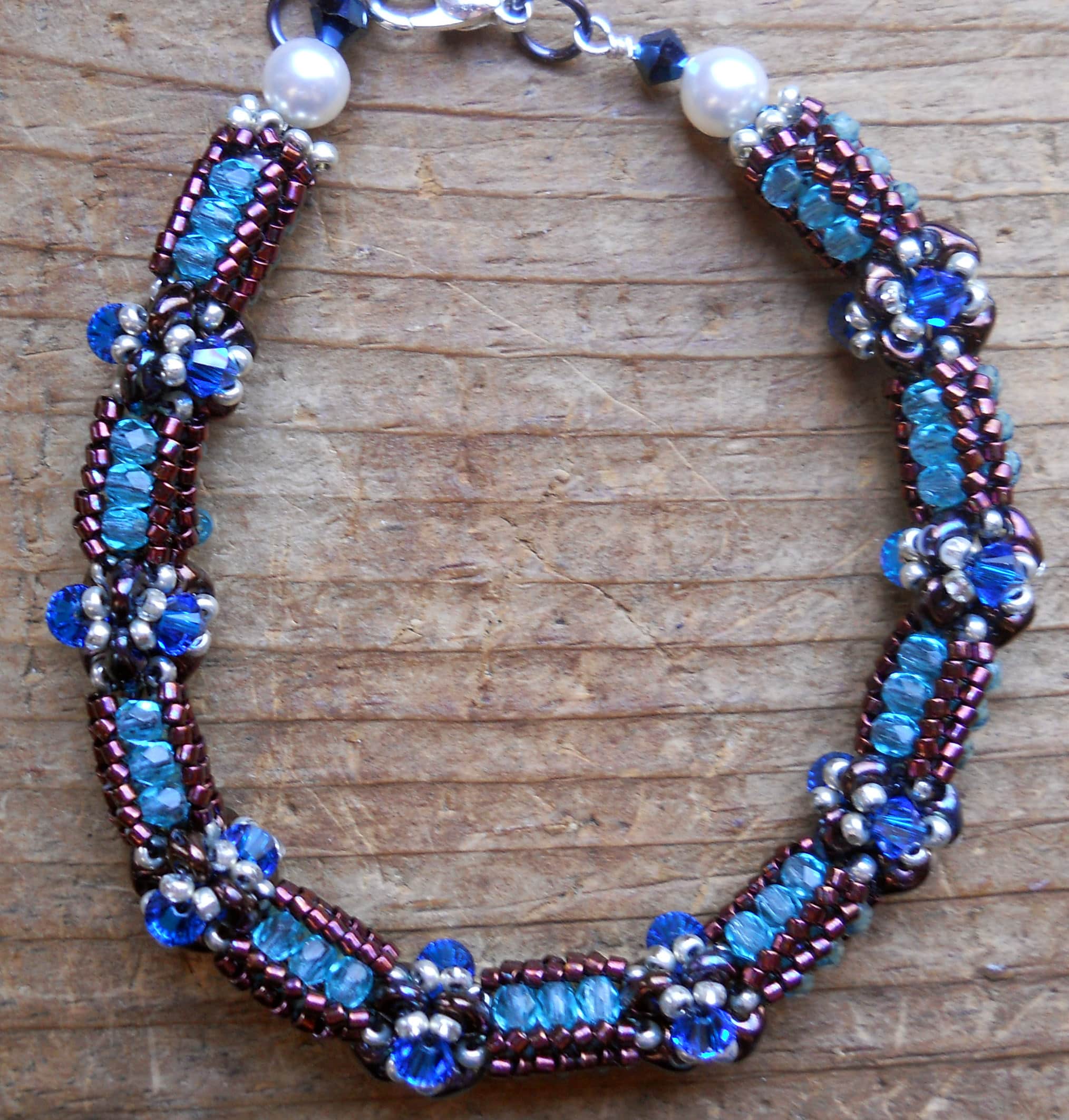 Power Nodes Channeled Herringbone Bracelet - Image 4