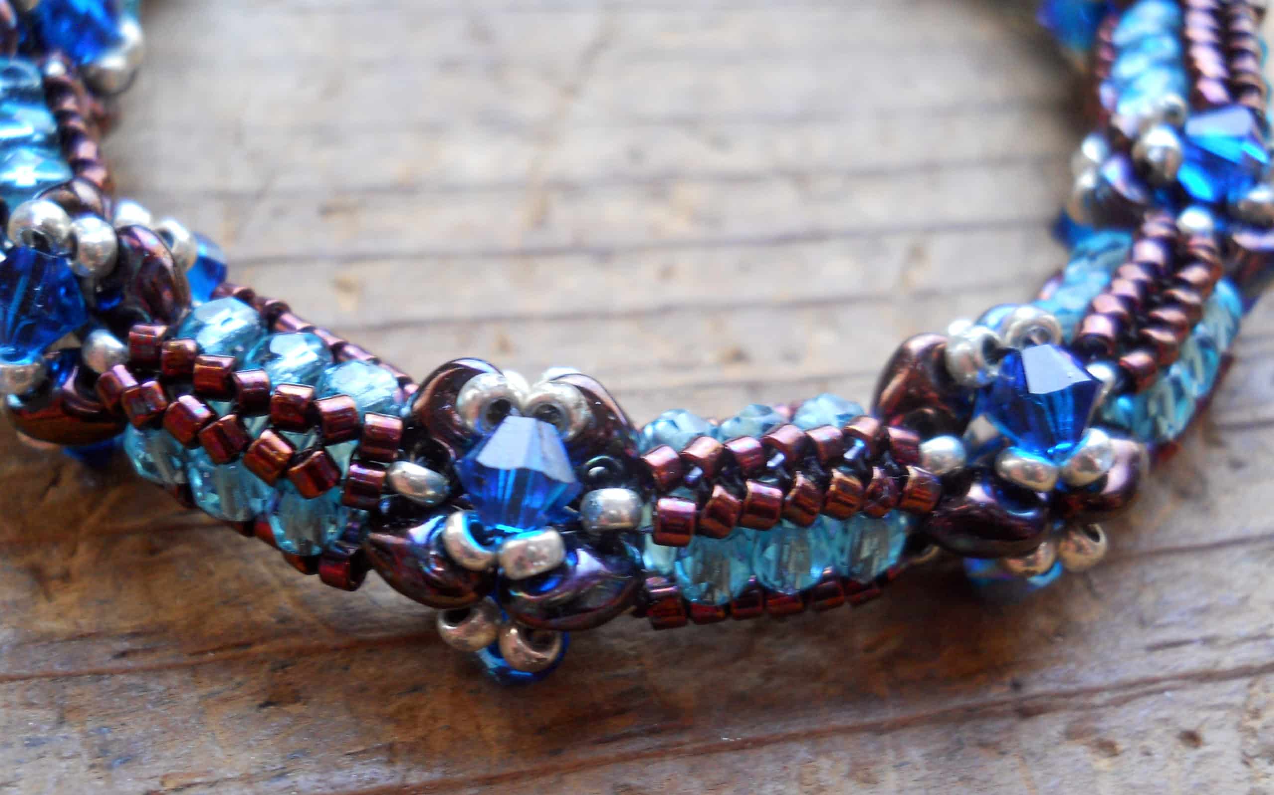 Power Nodes Channeled Herringbone Bracelet - Image 3
