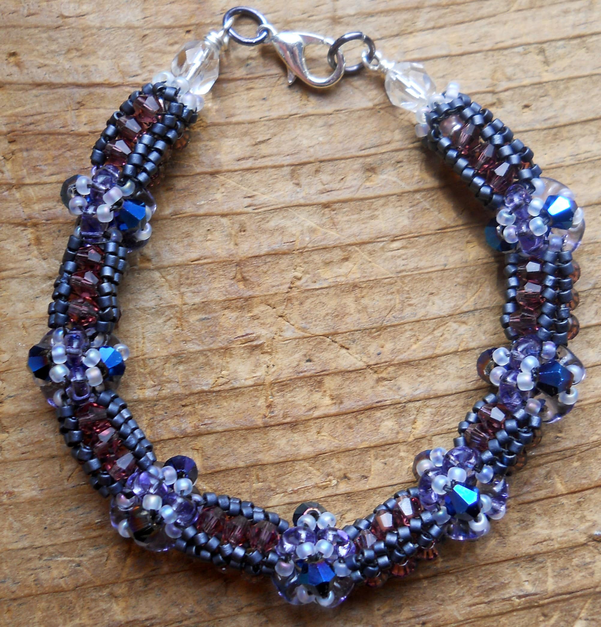 Power Nodes Channeled Herringbone Bracelet - Image 2