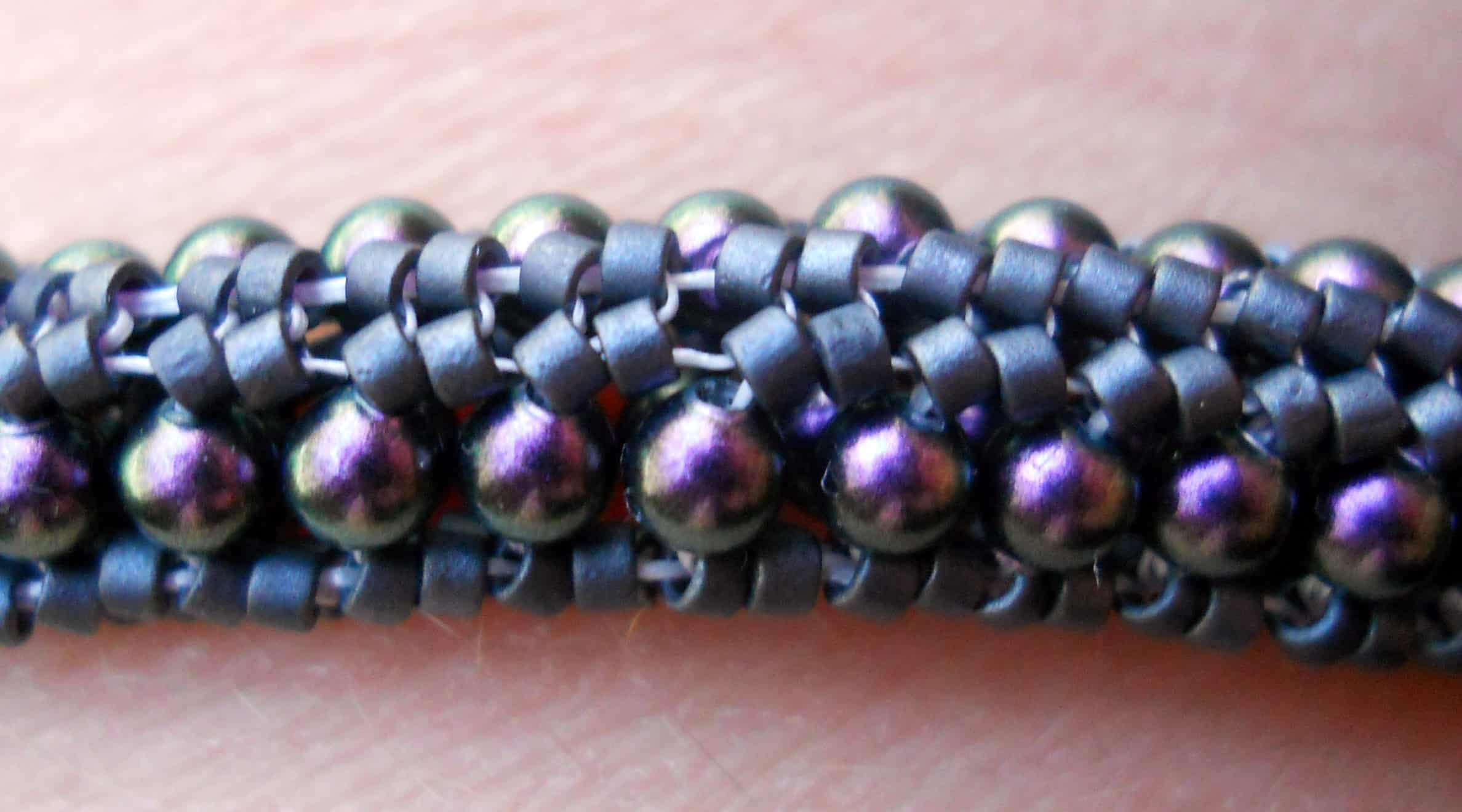 Channeled Herringbone Bracelet - Image 2
