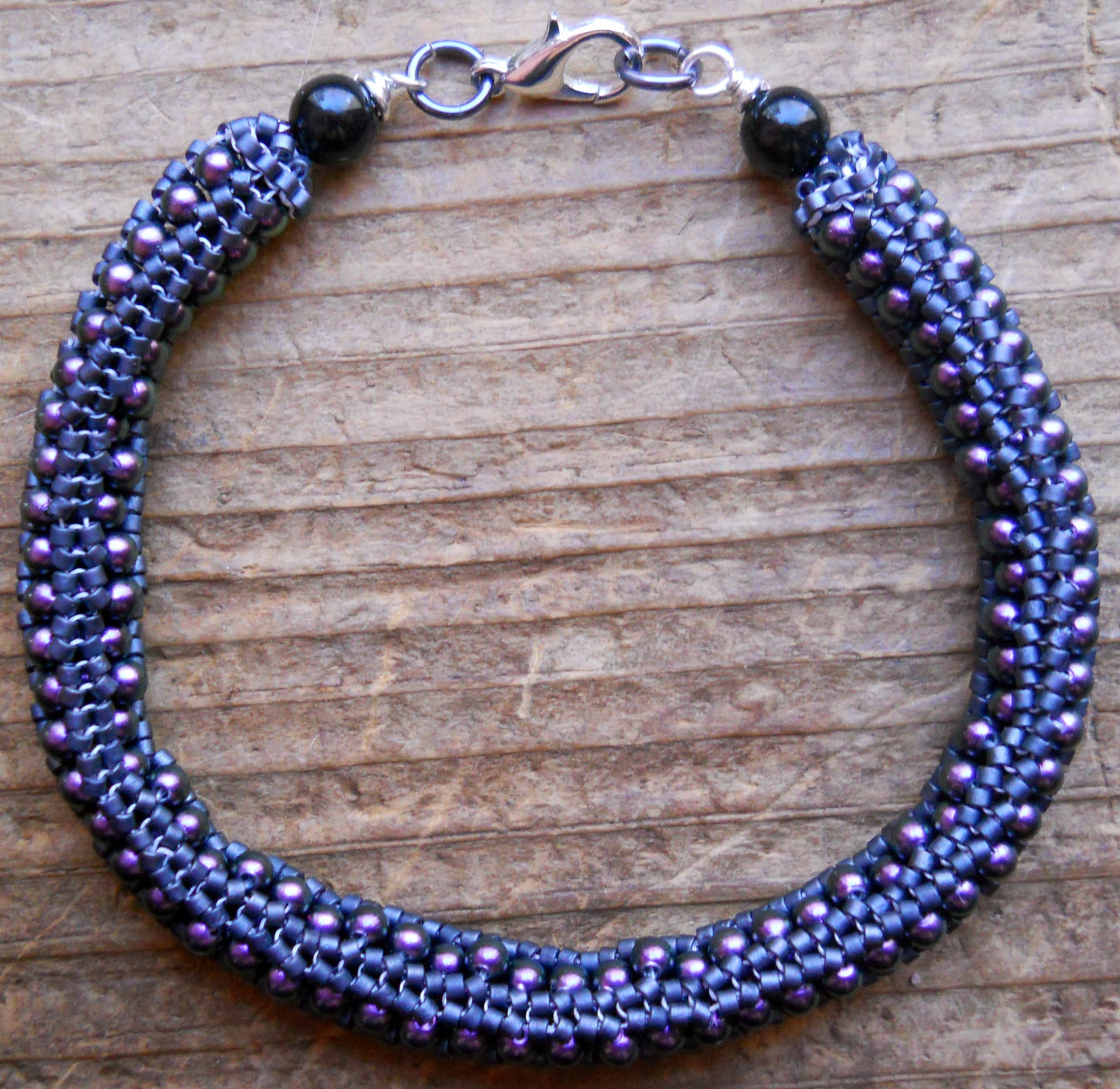 Channeled Herringbone Bracelet