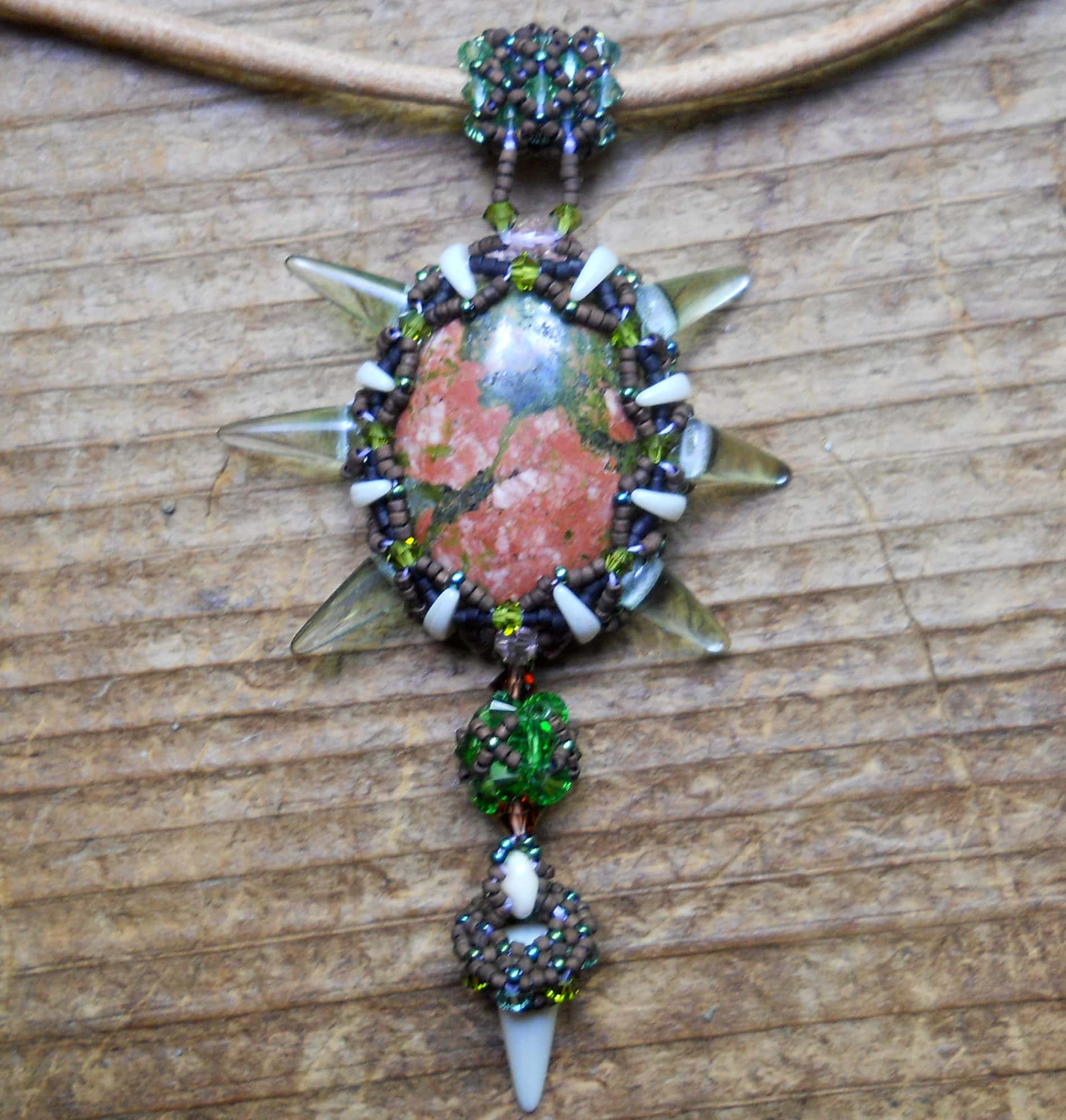 Carnivore Spike and Crescent Pendant