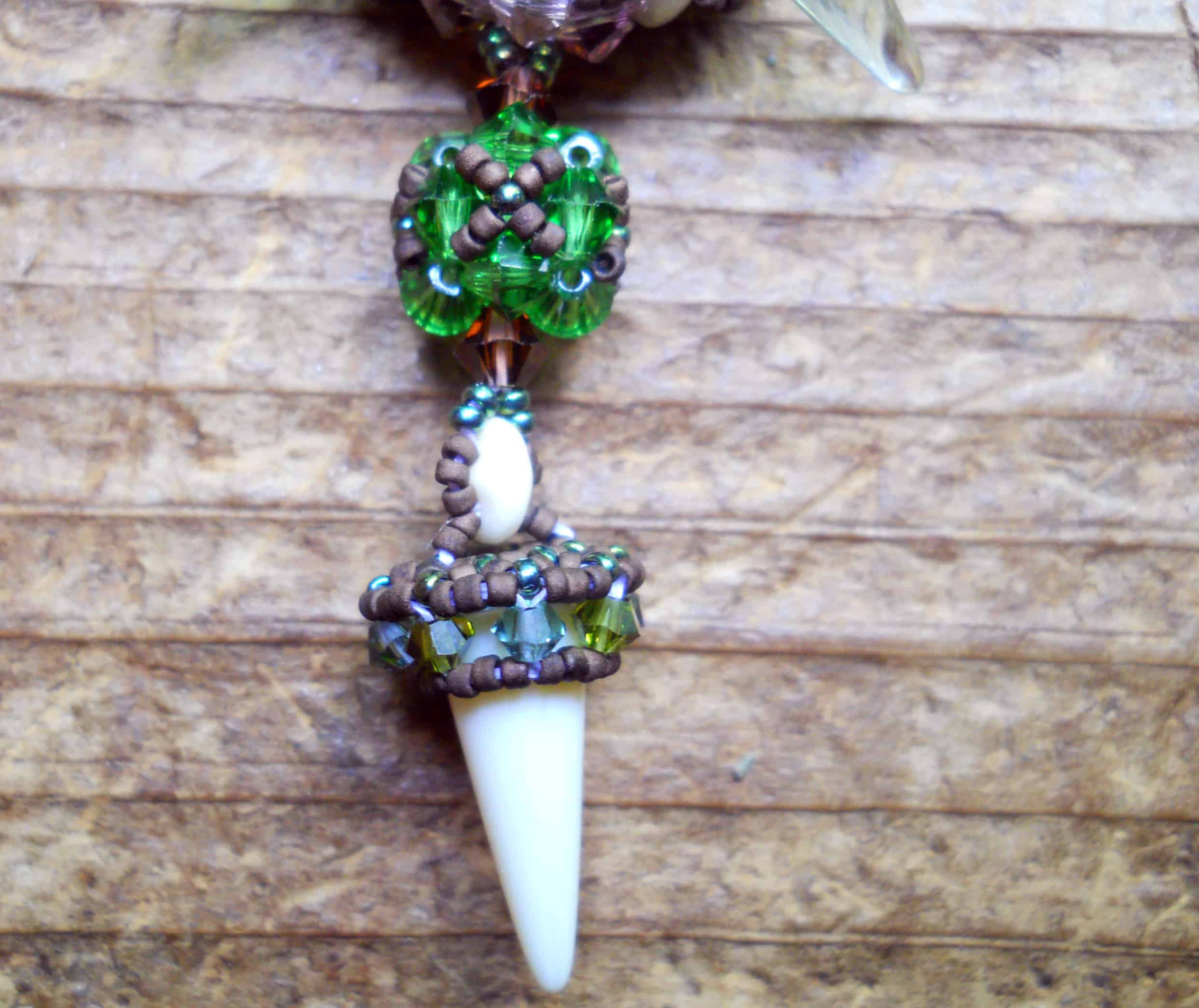 Carnivore Spike and Crescent Pendant - Image 2