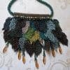 Overgrowth Bib Style Leaf Necklace