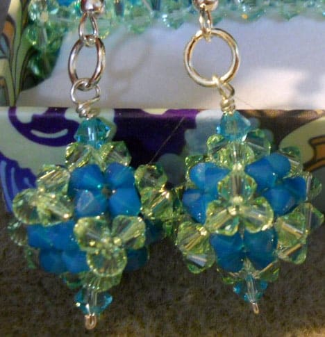 3D Cube RAW Pendant or Earrings - Image 3