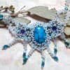 Snowy Byzantine Necklace