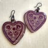 Heart Planchette Earrings